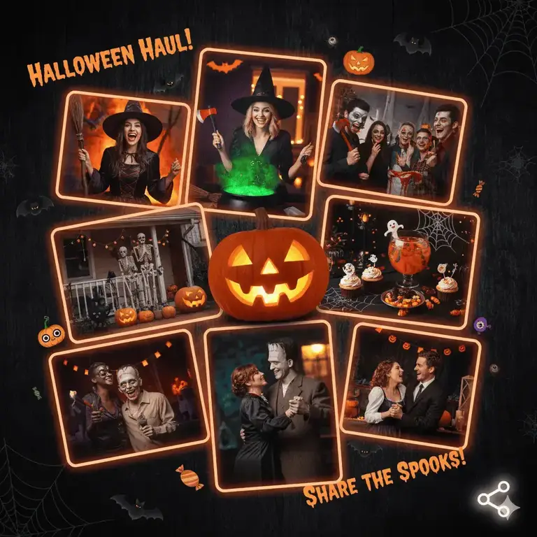Halloween Collage