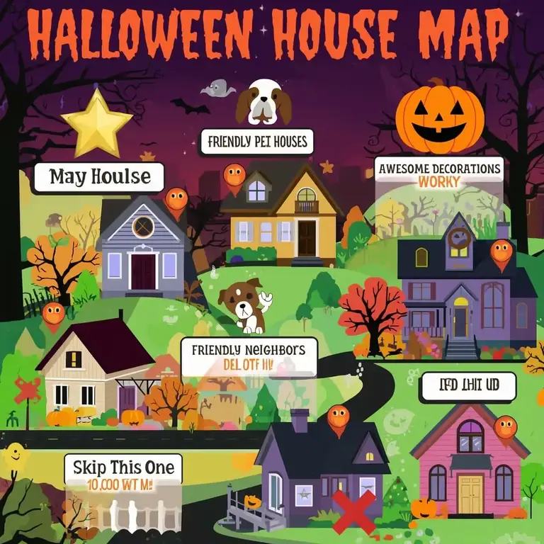 Halloween_House_Map_posters