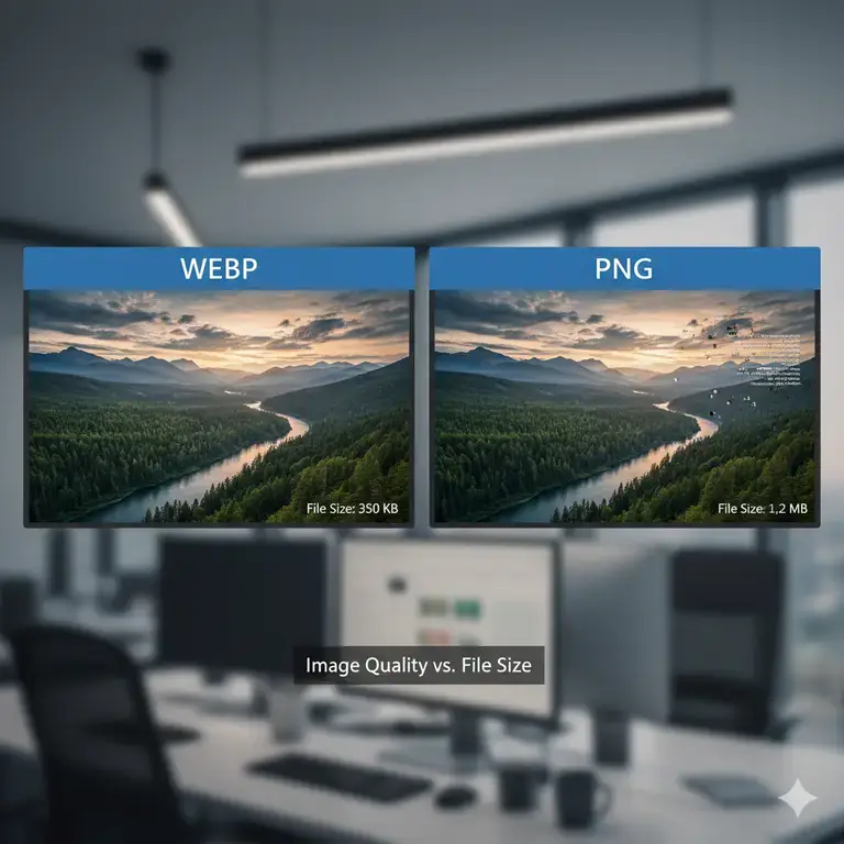 Webp Vs PNG in 2025